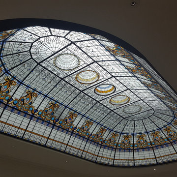 Stained Glass Skylight Dome