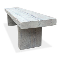 Weathered Bench - Furniture