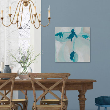 "Trace Echo III" Painting Print on Wrapped Canvas