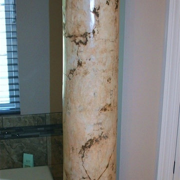 Fiberglass pillar