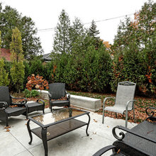 Fireplace patio
