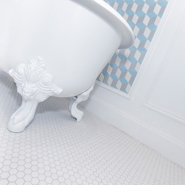 SALLE DE BAIN RETRO