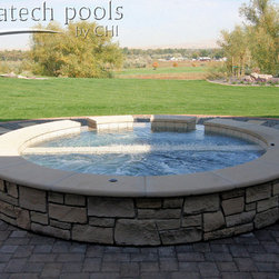 Custom in-ground spa/water feature - Products