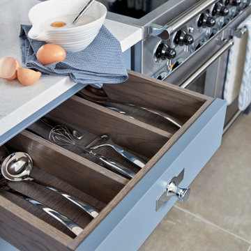 Blue Kitchen Design