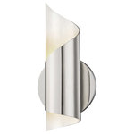 Mitzi by Hudson Valley Lighting - Evie LED Wall Sconce, Finish: Polished Nickel - We get it. Everyone deserves to enjoy the benefits of good design in their home - and now everyone can. Meet Mitzi. Inspired by the founder of Hudson Valley Lighting's grandmother, a painter and master antique-finder, Mitzi mixes classic with contemporary, sacrificing no quality along the way. Designed with thoughtful simplicity, each fixture embodies form and function in perfect harmony. Less clutter and more creativity, Mitzi is attainable high design.