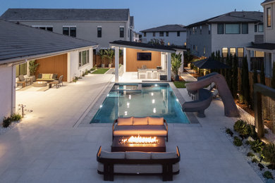 Trendy pool photo in San Francisco