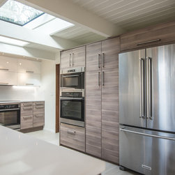Walnut Flat Panel Doors - Kitchen Cabinetry