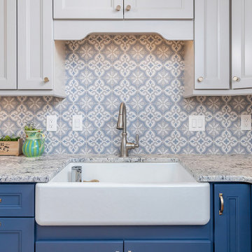 Kitchen - Contrasting Cabinetry - Mount Laurel