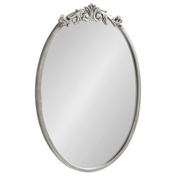 Arendahl Glam Ornate Mirror, Silver, 18x24