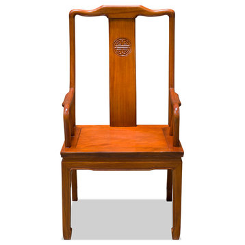 Rosewood Longevity Design Arm Chair, Natural