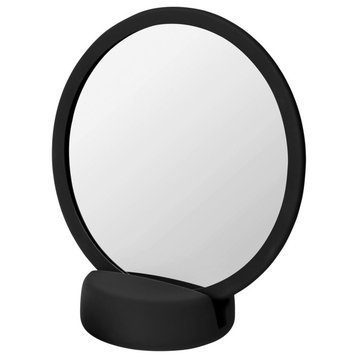 Sono Vanity Mirror 7.3"Hx6.7"x3.5" Black