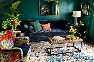 Example of a living room design in Cincinnati
