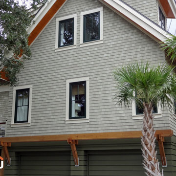 Coastal House - Svelte Sage NuCedar Shingle Siding