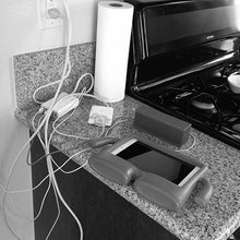 Phone Charging station to get rid of cords