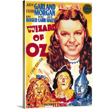 "The Wizard of Oz (1939)" Wrapped Canvas Art Print, 24"x36"x1.5"