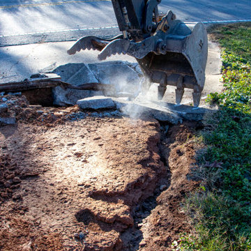 Driveway Sinkhole