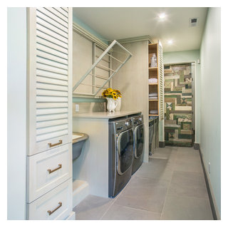 Custom River House - Transitional - Laundry Room - Seattle - by Selle ...
