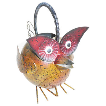 Iron Owl Watering Can