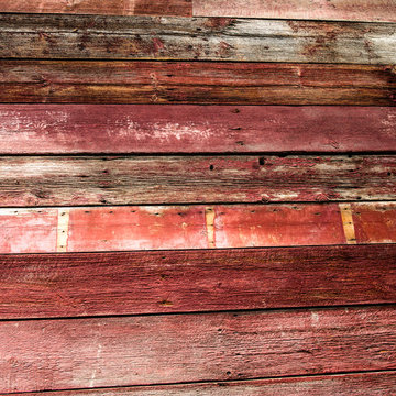 Unique Pallet of Grey, White, Brown, and Red Barn Siding