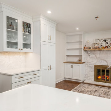 Transitional Kitchen & Mudroom Design West Chester, PA