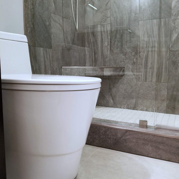Charlotte Contemporary Master Bathroom