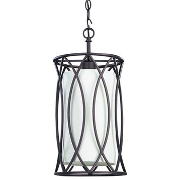 Canarm IPL320A019 Monica 1 Light 8-3/8"W Mini Pendant - Oil Rubbed Bronze