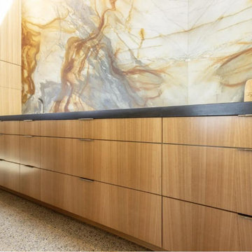 San Diego Eucalyptus Veneer Millwork