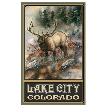 Dave Bartholet Lake City Colorado Art Print, 24"x36"