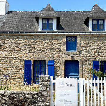 RÉNOVATION MAISON DE PIERRE BORD DE MER