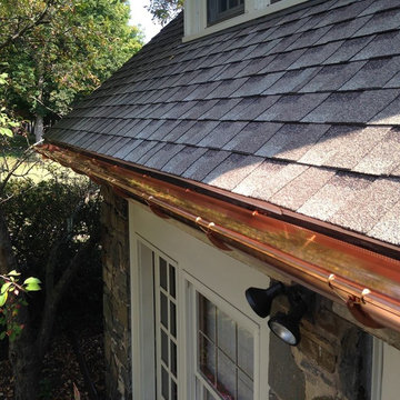 Traditional Bead Half Round Seamless Gutters