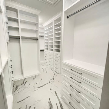 Southlake walk in closet - by Prime Design Cabinetry