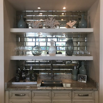 Antique Mirror Subway Tiles