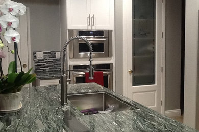 Kitchen - modern kitchen idea in Orange County