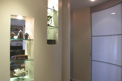 Foto di un ingresso o corridoio design