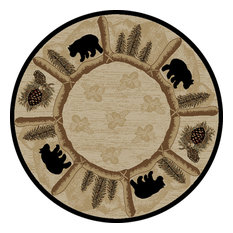 Toccoa Rug, 5'3" Round