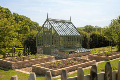 Inspiration for a small victorian detached greenhouse in Cornwall.