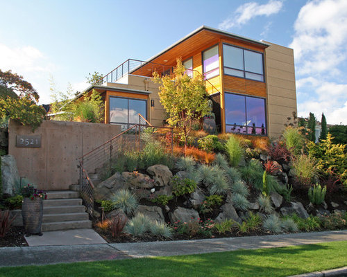 Front Yard Retaining Wall Ideas | Houzz