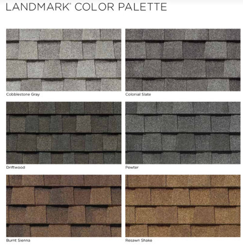 Rapid Ridge Roofing Color Match Chart.pdf Help picking a roof color to match existing siding? | Houzz Forum