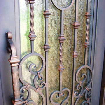 Wrought Iron Door Grill
