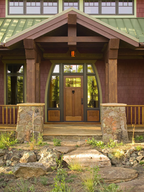 Craftsman Entryway Design Ideas, Remodels & Photos
