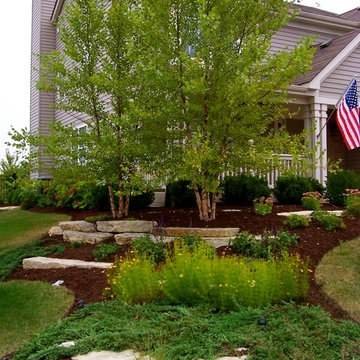 Suburban outdoor upgrade. Aurora, IL.