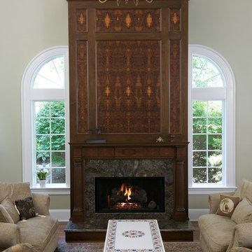 White Plains Chimney Breast and Fireplace Mantel