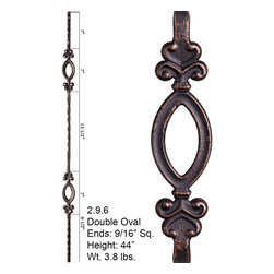 Mediterranean Wrought Iron Balusters - Products