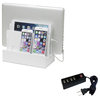Aspen Charging Station, White, With USB Power Strip