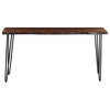 Nature's Edge Solid Acacia Sofa Counter Height Dining Table