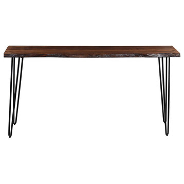 Nature's Edge Solid Acacia Sofa Counter Height Dining Table