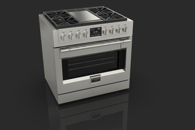 36'' Sofia Professional Range with Griddle