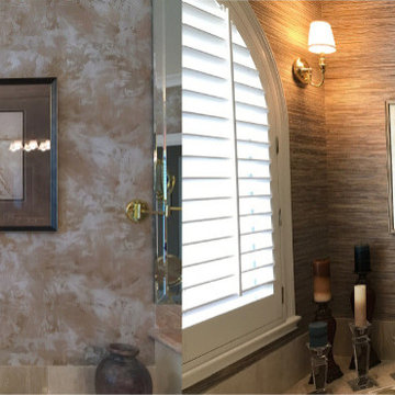 A Challenge! Phillip Jeffries Grasscloth & Bullnose Corners