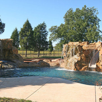 Swimming Pool Waterfalls