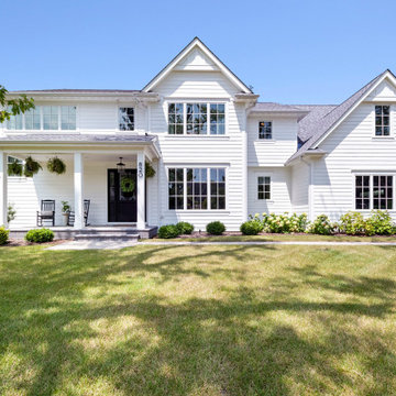 Front View of Modern Home